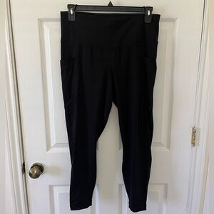 Members Mark Black High-Rise Ankle Leggings